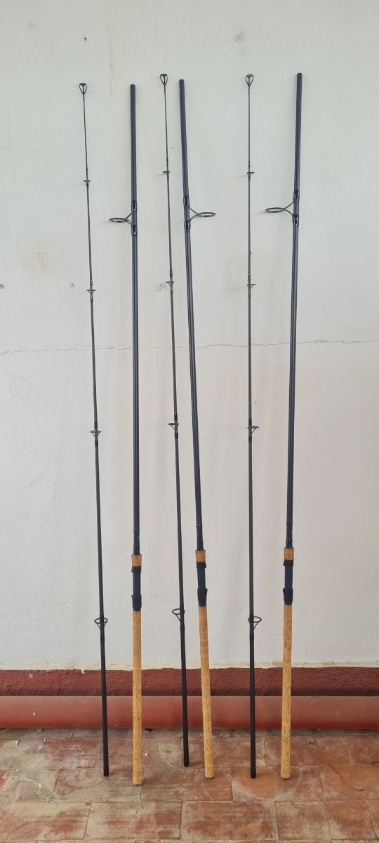 3 Cañas Wychwood 12 pies + 3 Fundas