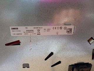 Placa vitrocerámica Zanussi 3 fuegos