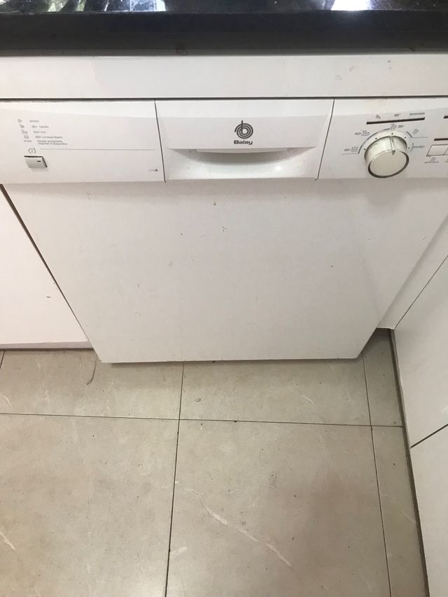 Lavavajillas Balay. leer bien