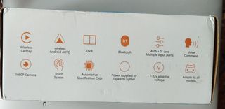 Pantalla coche cámara BT