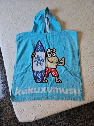 Toalla con capucha Kukuxumusu