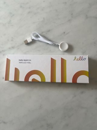 Hello Watch 4+ (4G) - Correa Negra