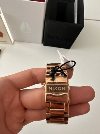 Reloj Nixon 42-20 Chrono all rose gold