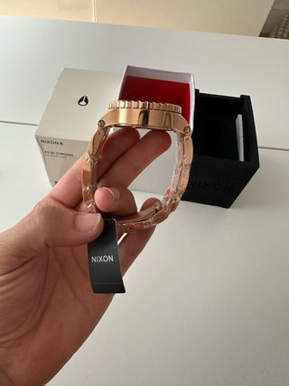 Reloj Nixon 42-20 Chrono all rose gold