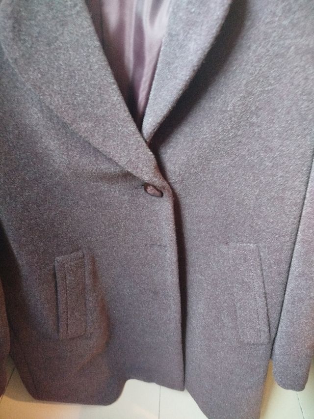 Abrigo mujer marrón Riset - Talla 42 o44