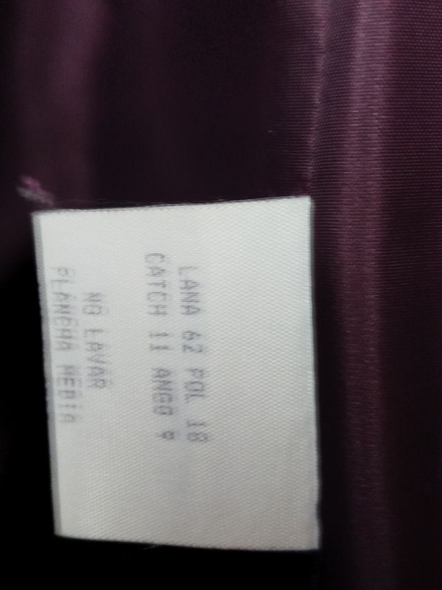 Abrigo mujer marrón Riset - Talla 42 o44