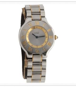 Segmento de 6 eslabones Cartier Must 21 mas caja