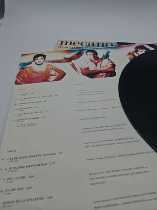 Vinilo Mecano - Descanso Dominical