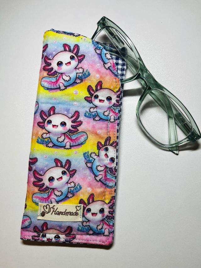 Funda gafas ajolotes