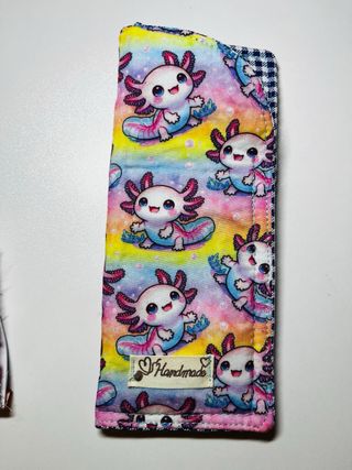 Funda gafas ajolotes