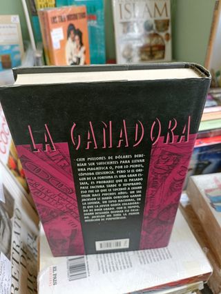 La ganadora David Baldacci.