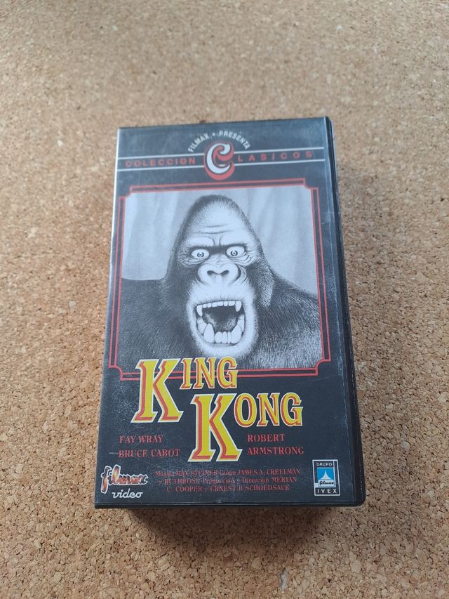 King Kong VHS (Película Clásica)