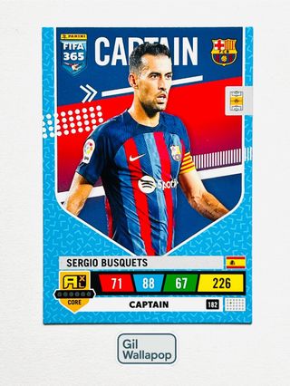 Cromo Busquets Adrenalyn FIFA 365