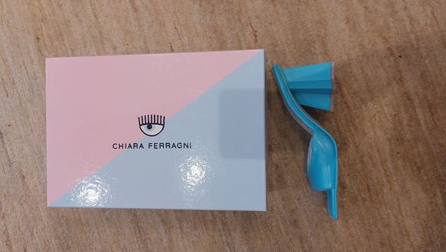 Sandalias Chiara Ferragni turquesa