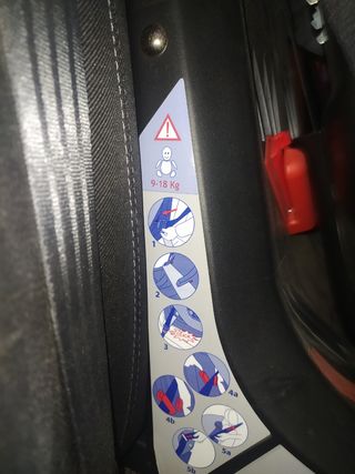 Silla coche bebé ISOFIX