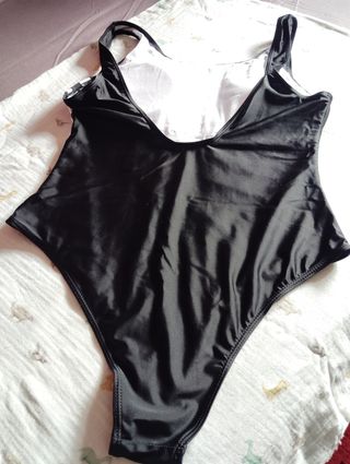 Bañador negro y blanco