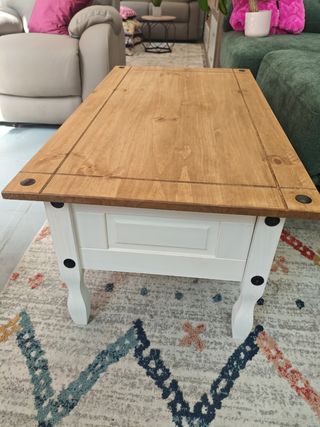 Mesa centro moderna madera