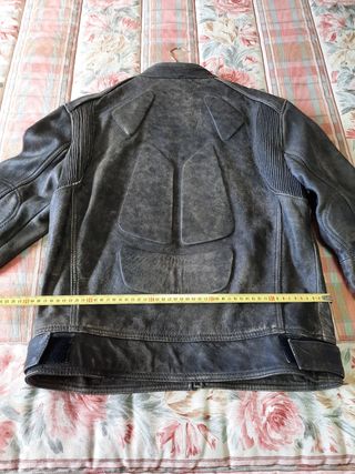 Chaqueta piel Zara vintage
