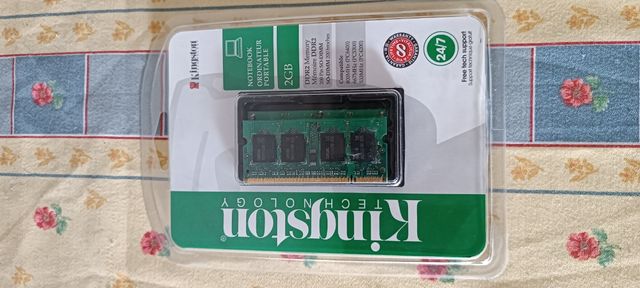 Kingston DDR2 2GB - Memoria RAM PC
