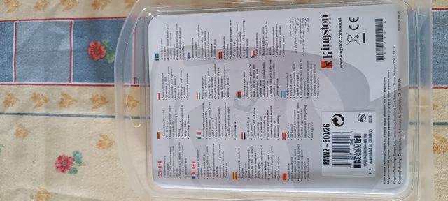 Kingston DDR2 2GB - Memoria RAM PC