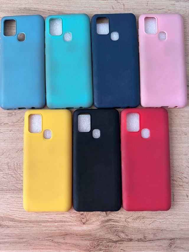 LOTE Fundas Samsung Galaxy A21s - 7 unidades