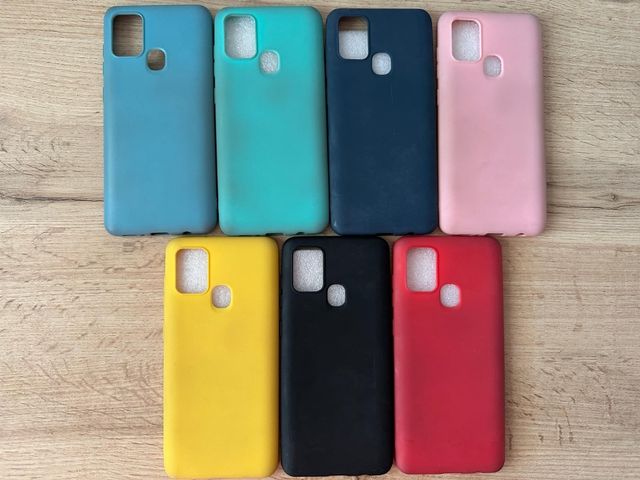 LOTE Fundas Samsung Galaxy A21s - 7 unidades