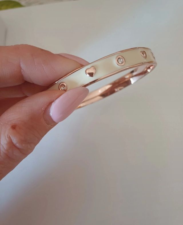 Bracciale rigido oro beige 2 Jewels