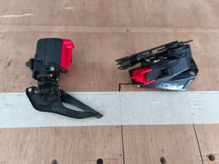 Cambio y desviador SRAM Force AXS.
