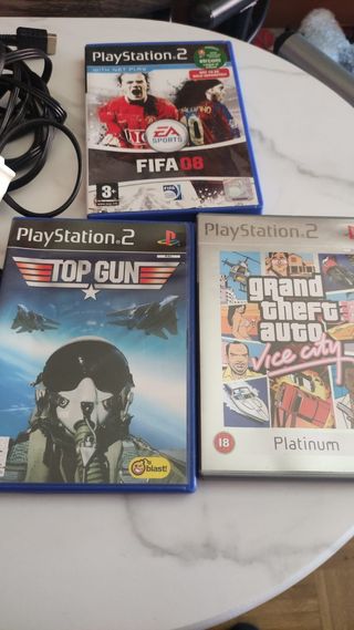 PlayStation 2+ 3 juegos+complementos 