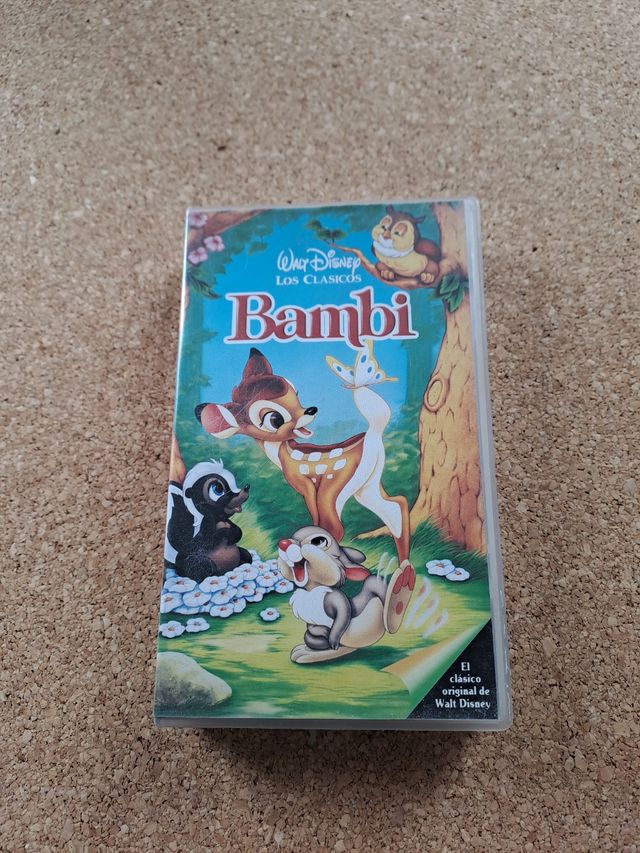 VHS Bambi - Clásicos Disney