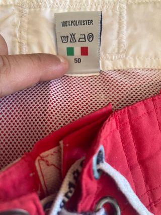Costume da bagno rosso tg.45