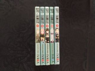 Spy x Family (1,2, 3, 4 y 7)