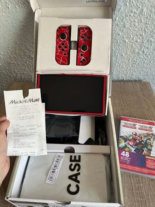 Nintendo Switch OLED roja - Mario Party