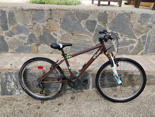 Bicicleta mtb btwin 24x1.95