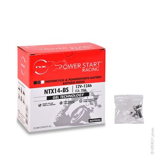 Batería moto NTX14-BS GEL 12V-12Ah