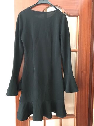 Vestido negro SHEIN manga larga talla S
