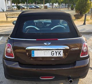 MINI COOPER CABRIO 1600 I R57 AUTOMATICO año 2010
