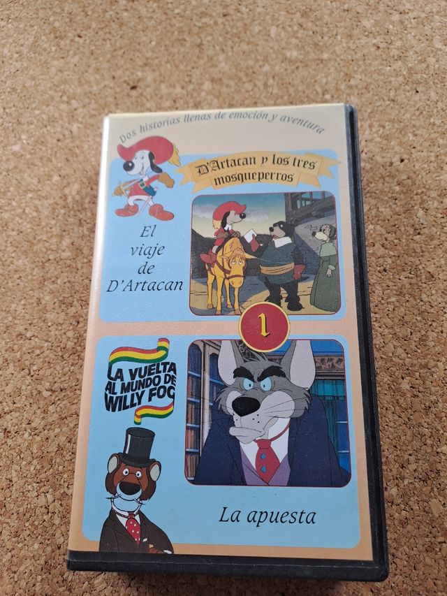 VHS D'Artacán y Los Tres Mosqueperros.