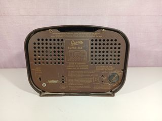 Radio antigua válvulas