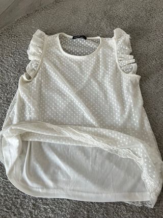 Blusa blanca Shein - Talla única