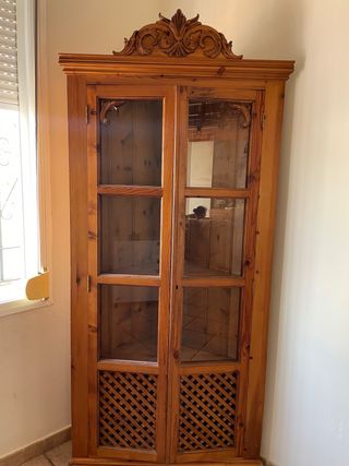 Vitrina madera maciza - Rincón