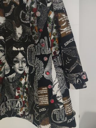 Abrigo Desigual multicolor