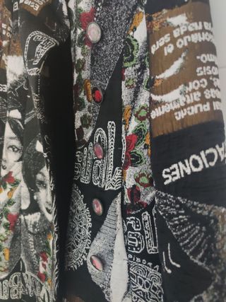 Abrigo Desigual multicolor