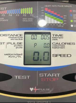 Bicicleta estática BH Fitness