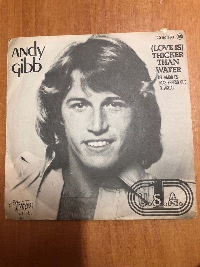 Vinilo Andy Gibb - (Love Is) Thicker Than Water