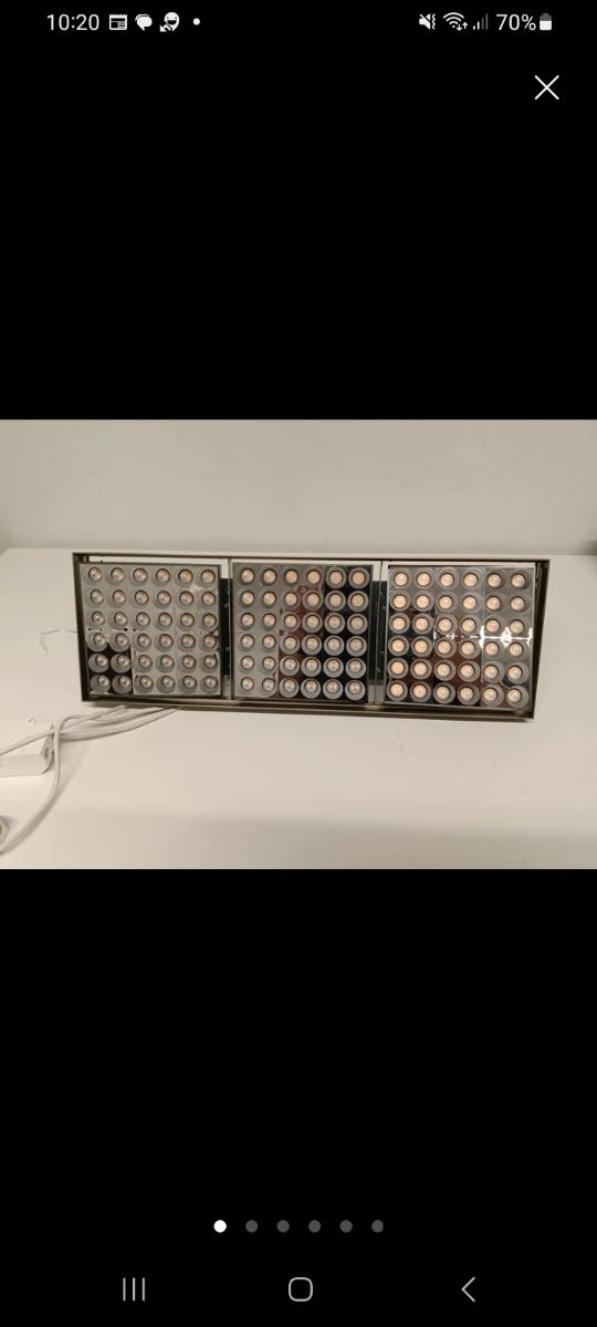 Foco LED exterior - 3 paneles