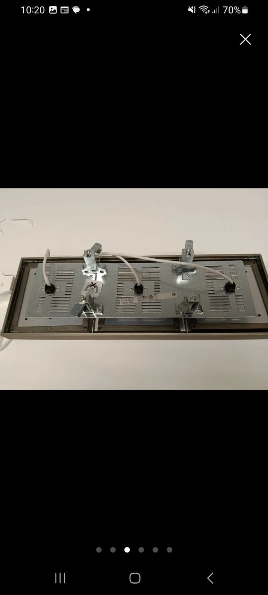 Foco LED exterior - 3 paneles