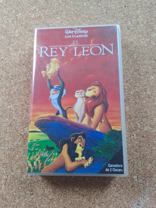 VHS El Rey León (Español)