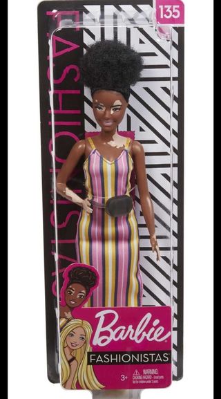 Muñeca Barbie vitiligo