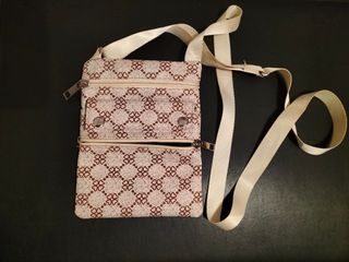 Borsello Tracolla Beige&Marrone